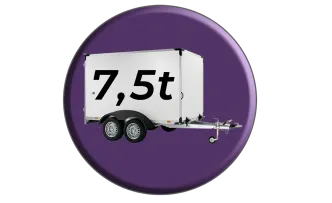 Lieferzuschlag für Hänger (LKW bis 7,5t)